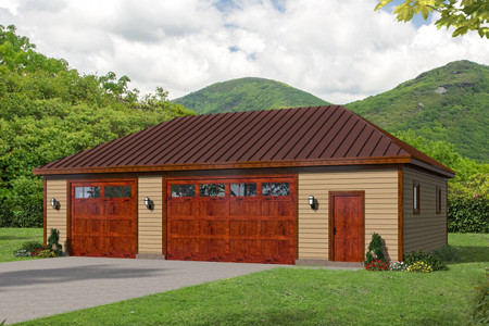 Ranch House Plan - 31923 - Front Exterior