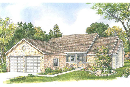 European House Plan - Hudson 32826 - Front Exterior