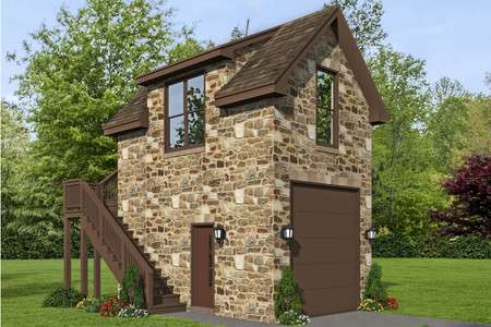 European House Plan - Bridle Path 33700 - Front Exterior