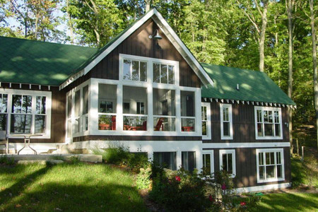 Craftsman House Plan - Beechcrest 34131 - Rear Exterior