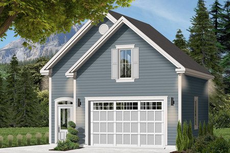 Traditional House Plan - Townside 2 35030 - Front Exterior