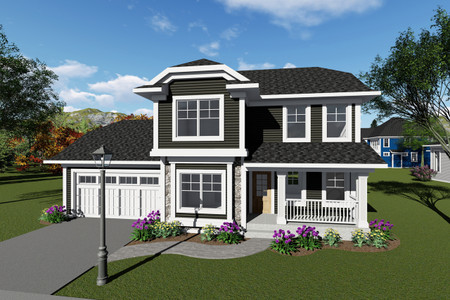 Traditional House Plan - 35386 - Front Exterior