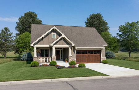Craftsman House Plan - Telluride Gable FB 36193 - Front Exterior