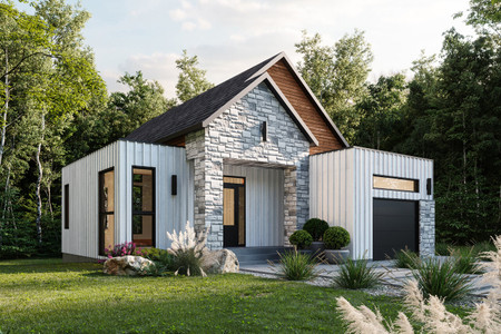 Craftsman House Plan - Bolton 36794 - Front Exterior