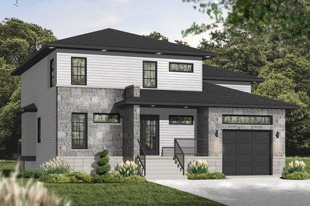 Modern House Plan - Parkview 37867 - 