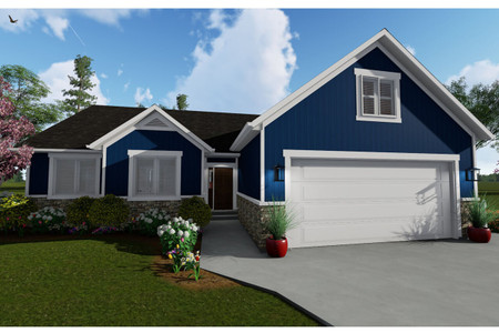 Ranch House Plan - Stubbs 38668 - Front Exterior