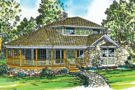 Country House Plan - Lakeview 39003 - Front Exterior