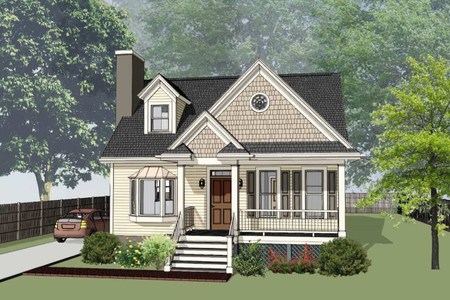 Cottage House Plan - 39143 - Front Exterior