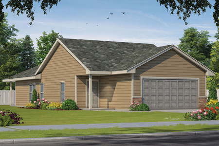 Traditional House Plan - Hillary Spring 39626 - Front Exterior