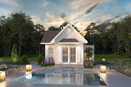 Country House Plan - Hacienda 39748 - Front Exterior