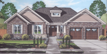 Ranch House Plan - Portland 39821 - Front Exterior