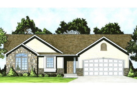 Traditional House Plan - 40095 - Front Exterior