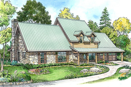 Country House Plan - Lockhart 40364 - Front Exterior