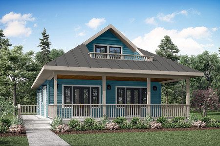 Cottage House Plan - Lyndon 40973 - Front Exterior