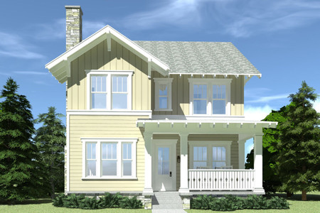 Farmhouse House Plan - Clementine 41021 - Front Exterior
