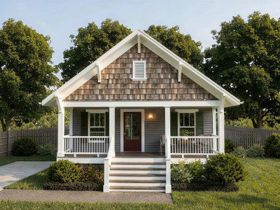 Cottage House Plan - 41103 - Front Exterior