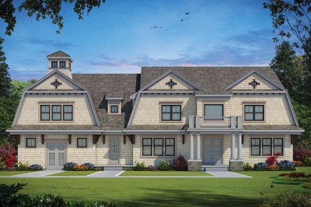 Cape Cod House Plan - Gambrelet Manor 41319 - Front Exterior