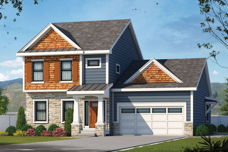 Traditional House Plan - Westerly Cottage 41646 - Front Exterior