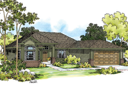 Ranch House Plan - Arvada 41850 - Front Exterior