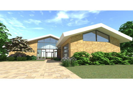 Modern House Plan - Lakemont 42087 - Front Exterior