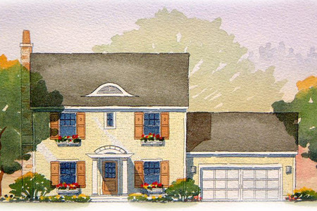 Traditional House Plan - Parson 43048 - Front Exterior