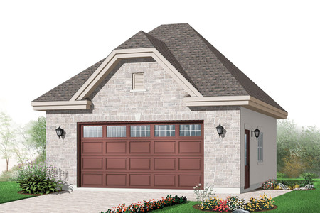 European House Plan - Cobble Lane 43631 - Front Exterior