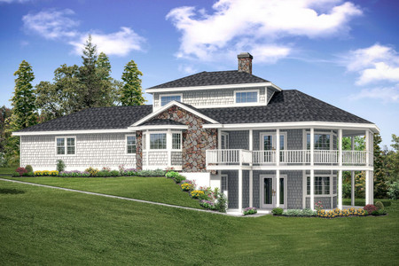 Cape Cod House Plan - New Haven 44034 - Front Exterior