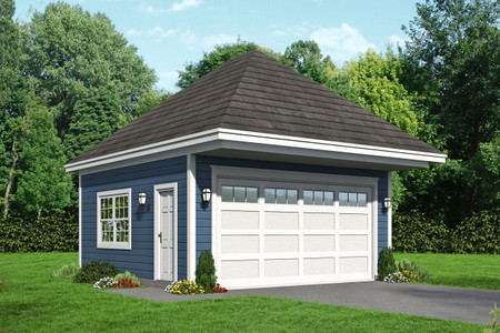 Traditional House Plan - Webster 45037 - Front Exterior