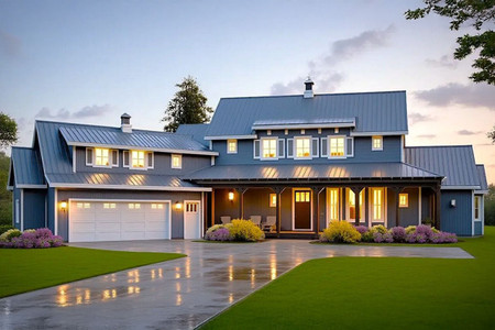 Farmhouse House Plan - 45638 - Front Exterior