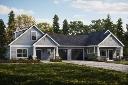 Cottage House Plan - Columbine 46664 - Front Exterior