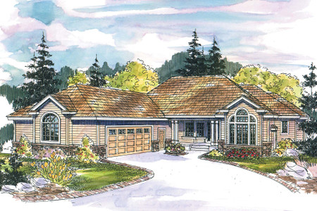 Contemporary House Plan - Irvington 48921 - Front Exterior