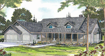 Country House Plan - Lassen 49766 - Front Exterior