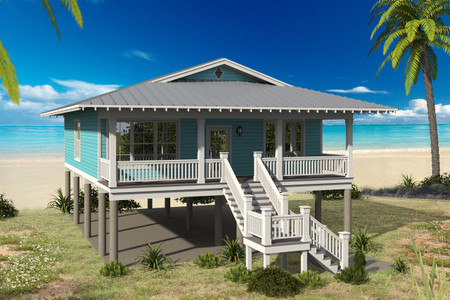 Cottage House Plan - 51349 - Front Exterior