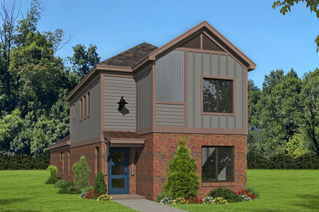 Traditional House Plan - Jordan's Crossing 51445 - Front Exterior