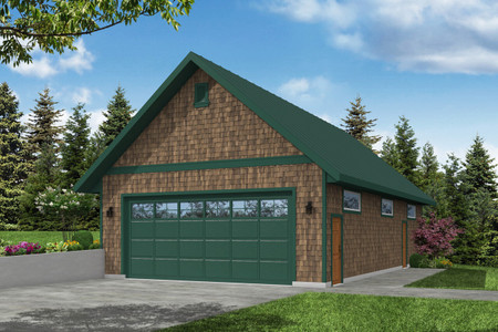 Craftsman House Plan - 51540 - Front Exterior