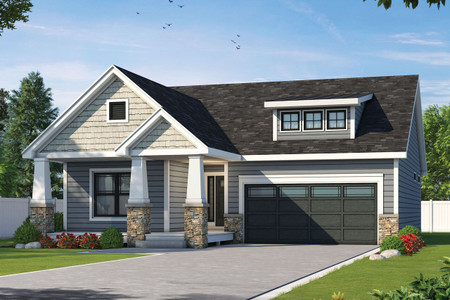 Craftsman House Plan - Lynette Springs 51725 - Front Exterior