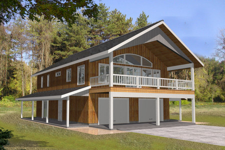 Traditional House Plan - 52380 - Front Exterior
