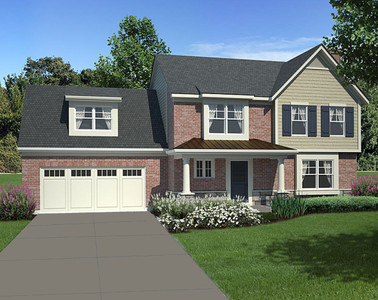 Traditional House Plan - New Bedford 54619 - Front Exterior