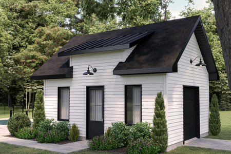 Farmhouse House Plan - Poplar 54724 - Front Exterior