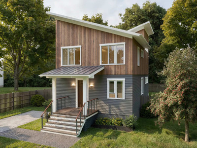 Modern House Plan - 55152 - Front Exterior