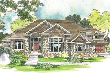 Craftsman House Plan - Bethany 55761 - Front Exterior