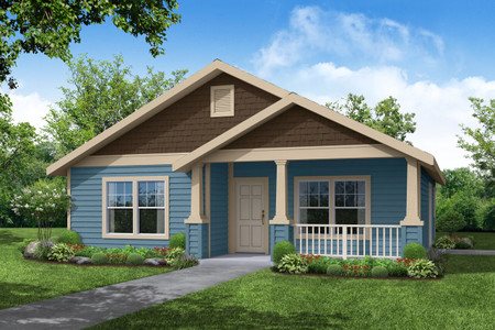 Craftsman House Plan - Cleveland 55771 - Front Exterior