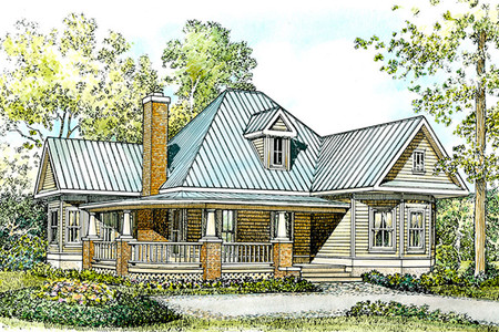 Cottage House Plan - Aquila 56805 - Front Exterior