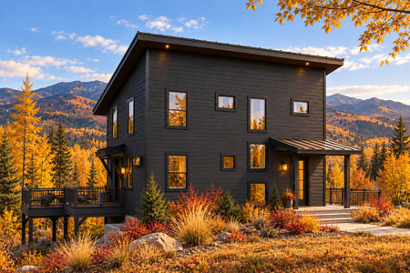 Contemporary House Plan - Buchanan 58202 - Front Exterior