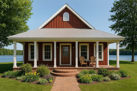 Country House Plan - 58271 - Front Exterior