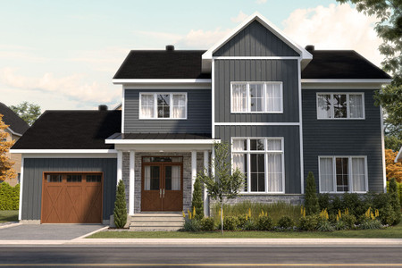 Farmhouse House Plan - Nikolas 4 58286 - Front Exterior