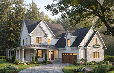 Country House Plan - Turningdale 58508 - 