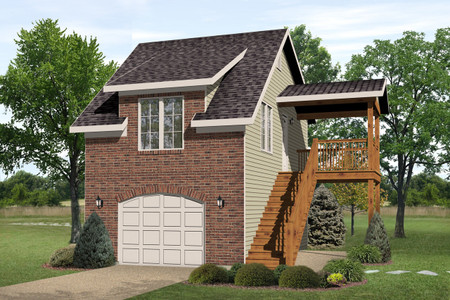 Classic House Plan - 58569 - Front Exterior