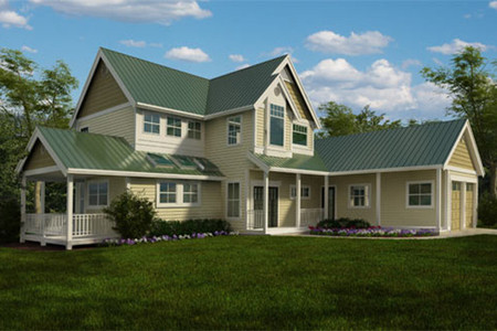 Farmhouse House Plan - Solute 58650 - Front Exterior