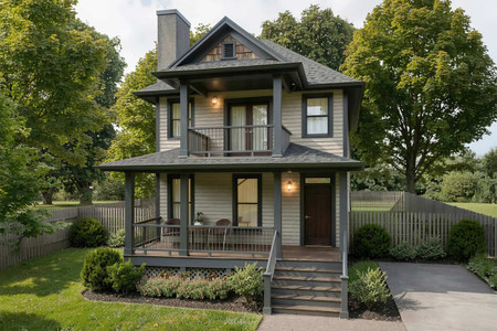 Bungalow House Plan - 58978 - Front Exterior
